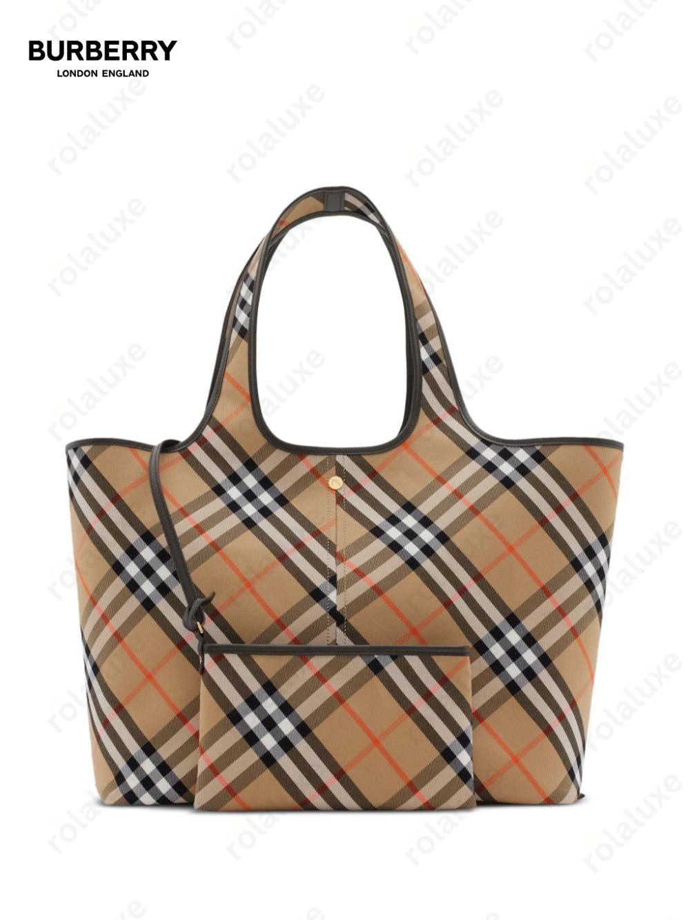 medium Vintage Check tote bag