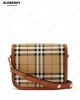 small Elizabeth check-pattern crossbody bag