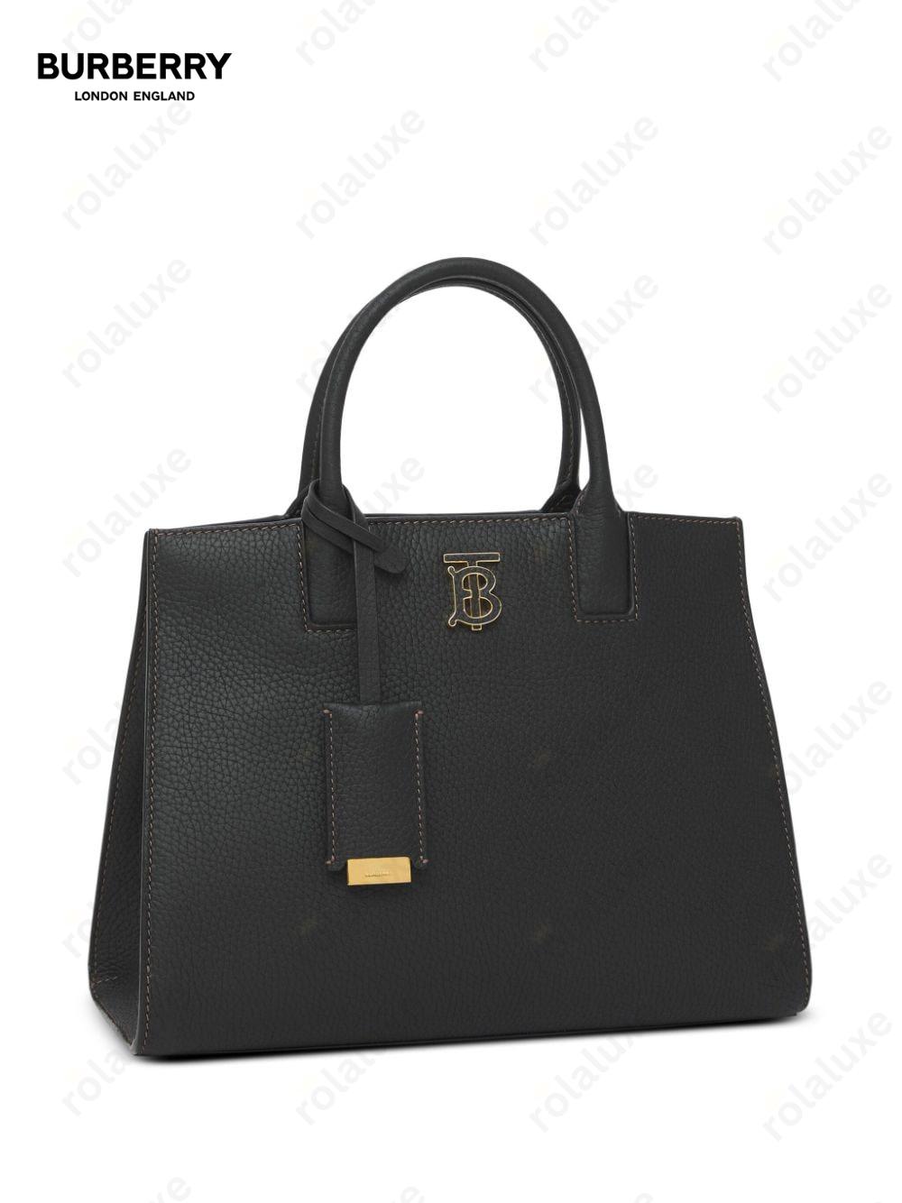 Frances logo-plaque tote bag