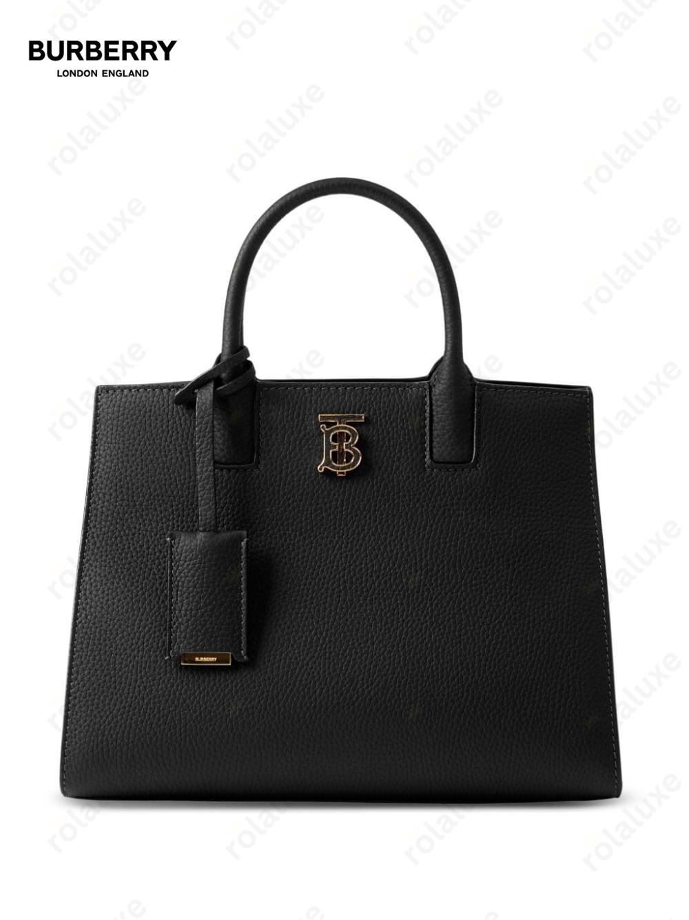 Frances logo-plaque tote bag