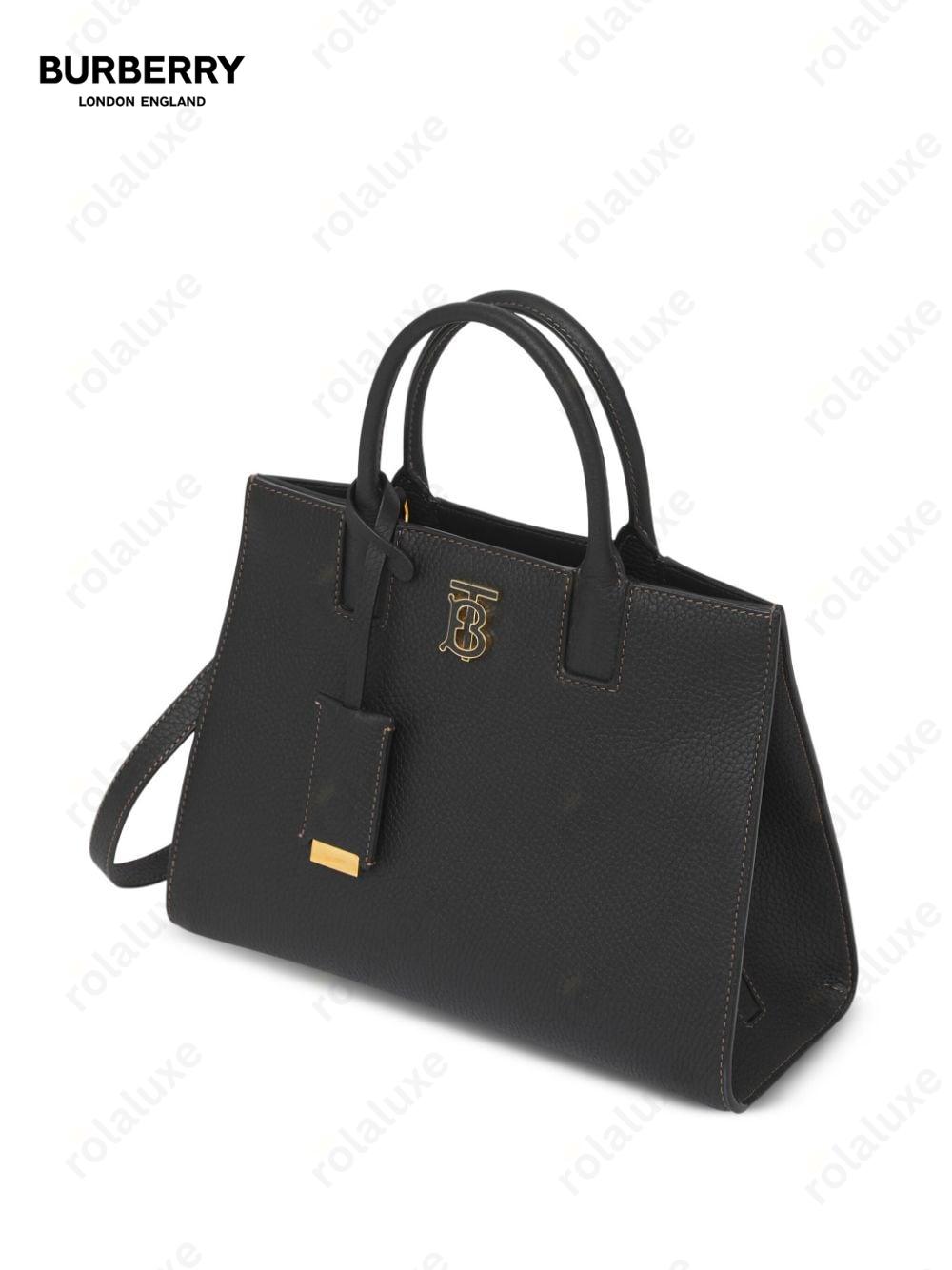 Frances logo-plaque tote bag