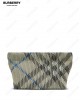 check pattern clutch bag