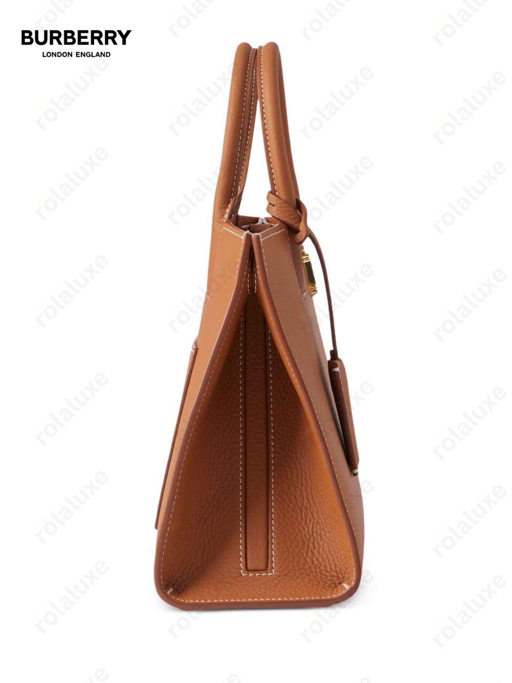 mini Frances leather tote bag