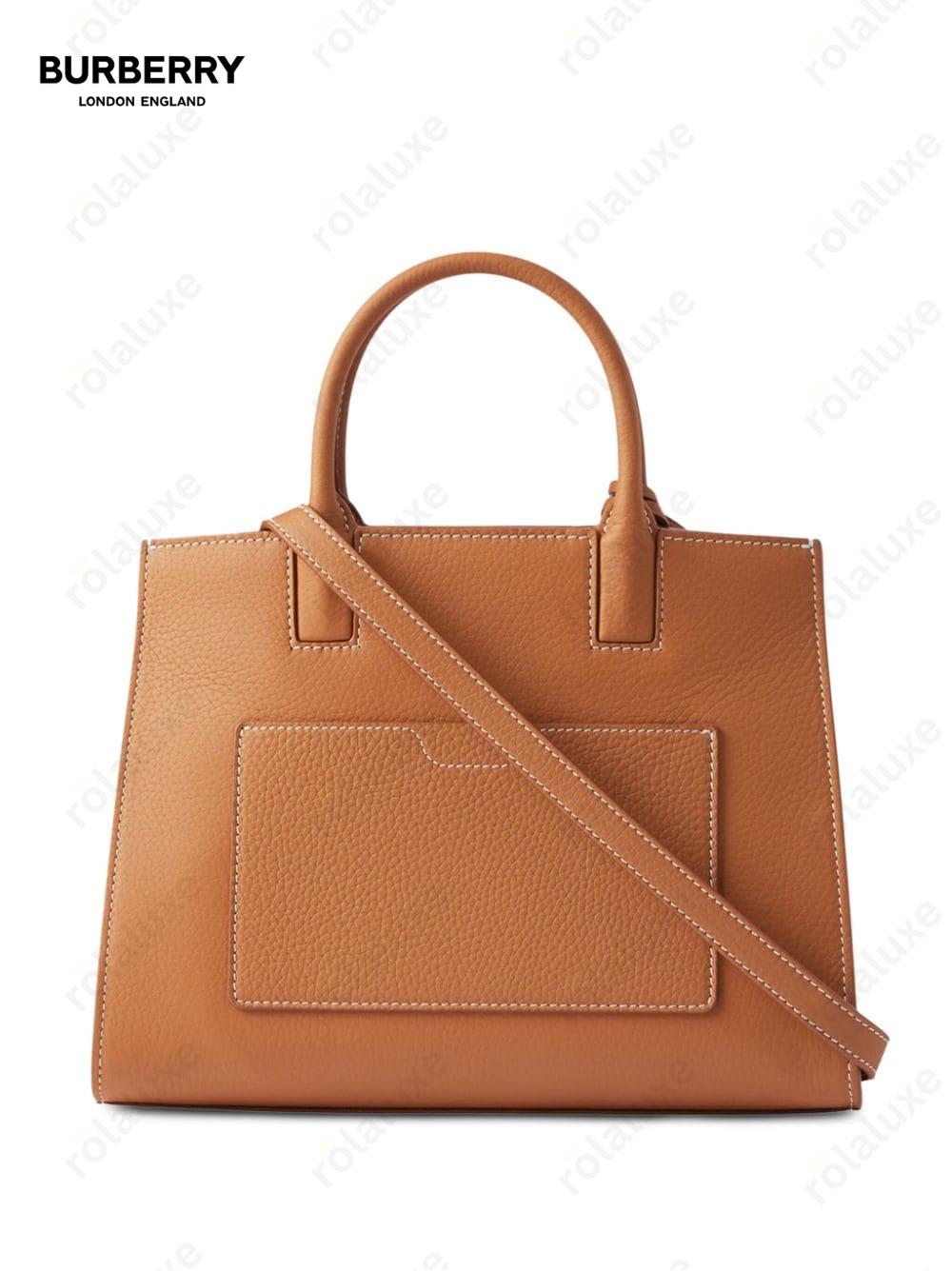 mini Frances leather tote bag