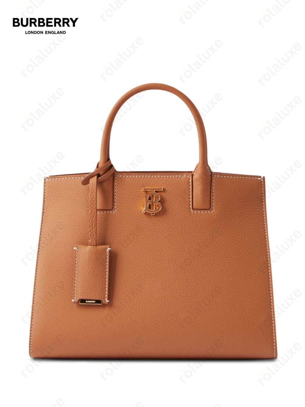 mini Frances leather tote bag