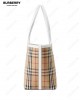 Vintage Check pattern tote bag