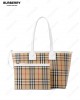 Vintage Check pattern tote bag