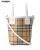 mini London Vintage-check tote