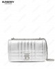 Small Lola quilted metallic leather bag