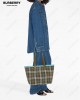 medium London Vintage check-print tote bag