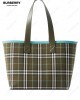 medium London Vintage check-print tote bag