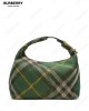 medium Peg check-pattern shoulder bag