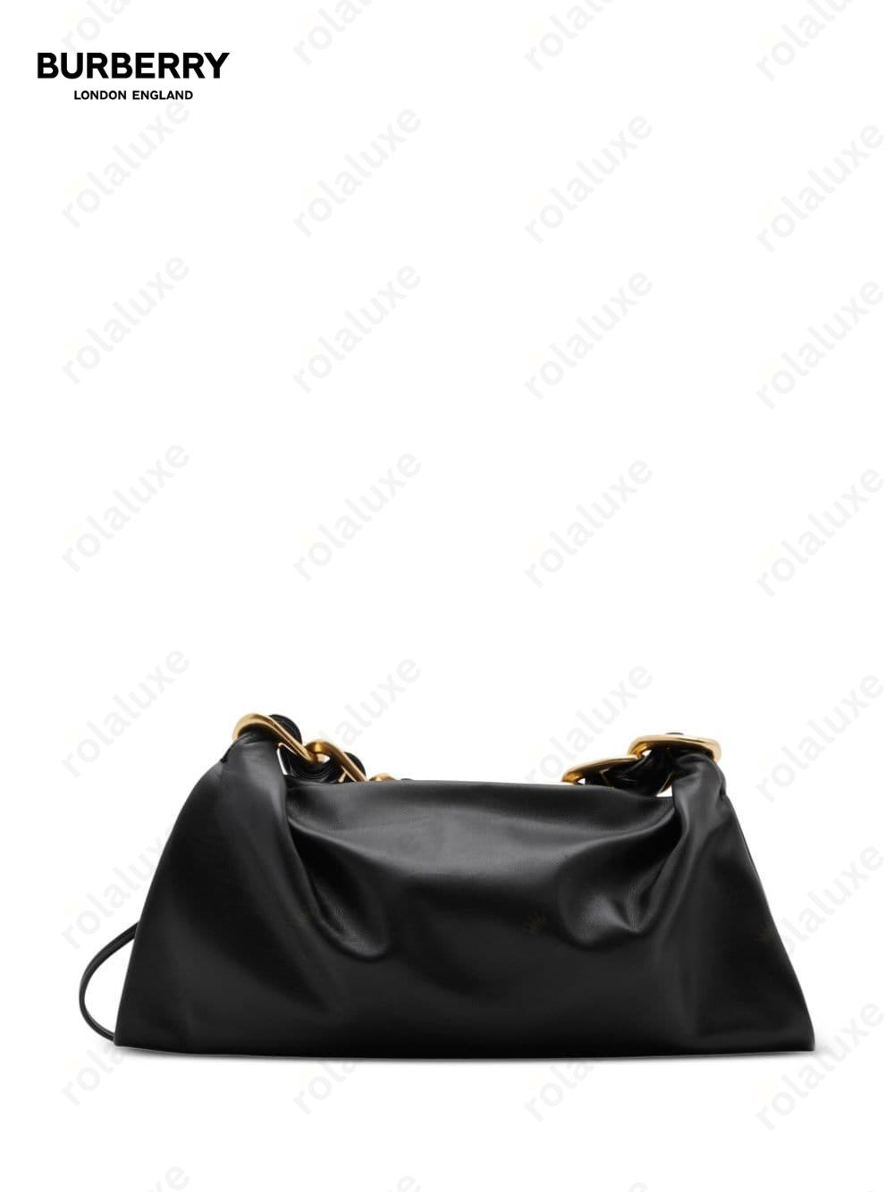 small Swan leather bag