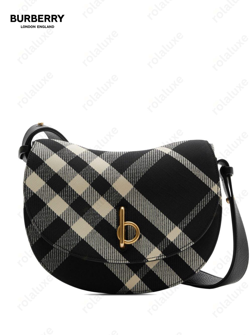 Rocking Horse checked crossbody bag