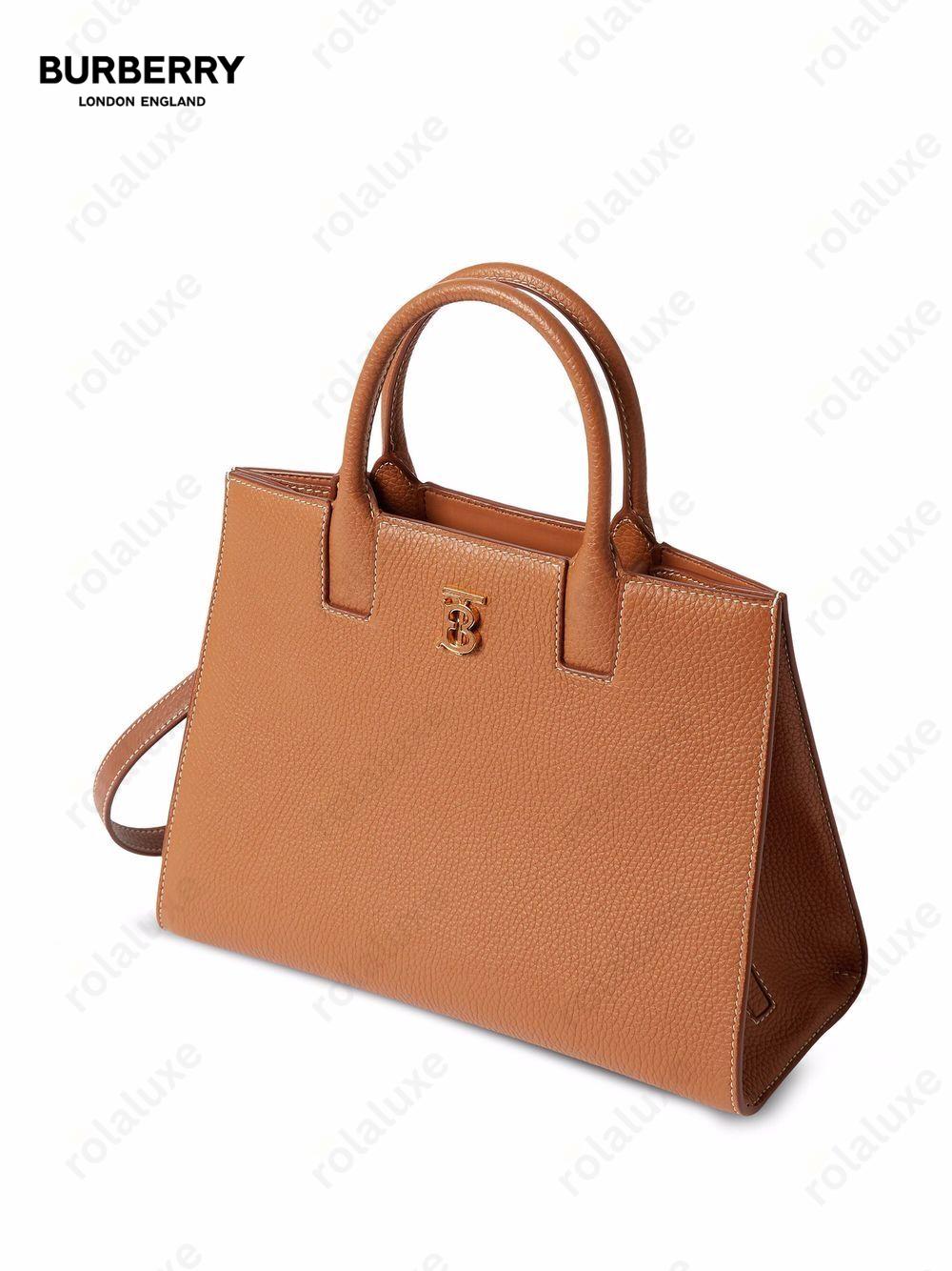 mini Frances leather tote bag