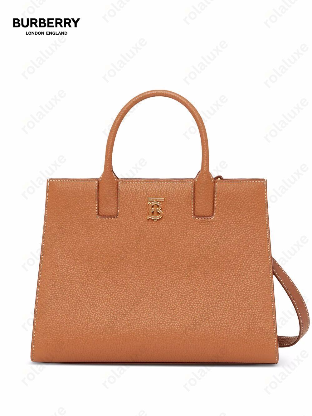 mini Frances leather tote bag