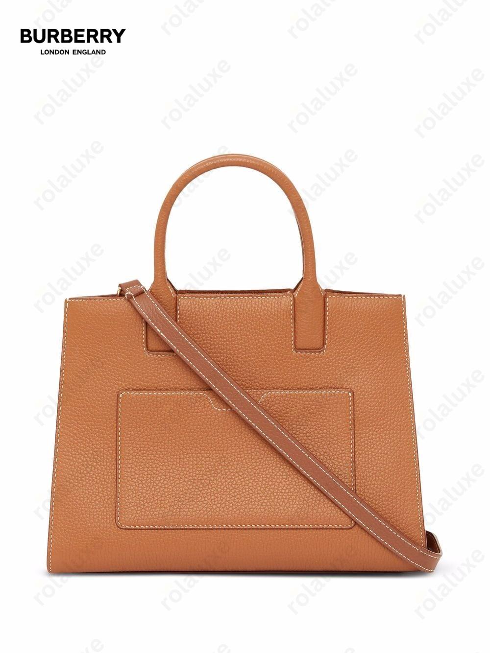 mini Frances leather tote bag