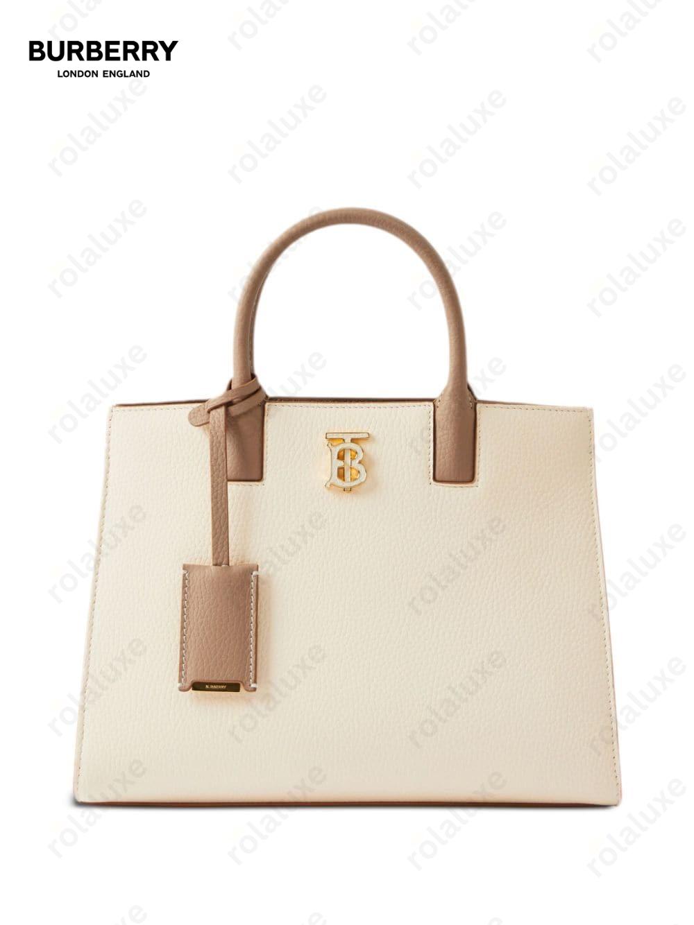 Frances calf-leather tote bag