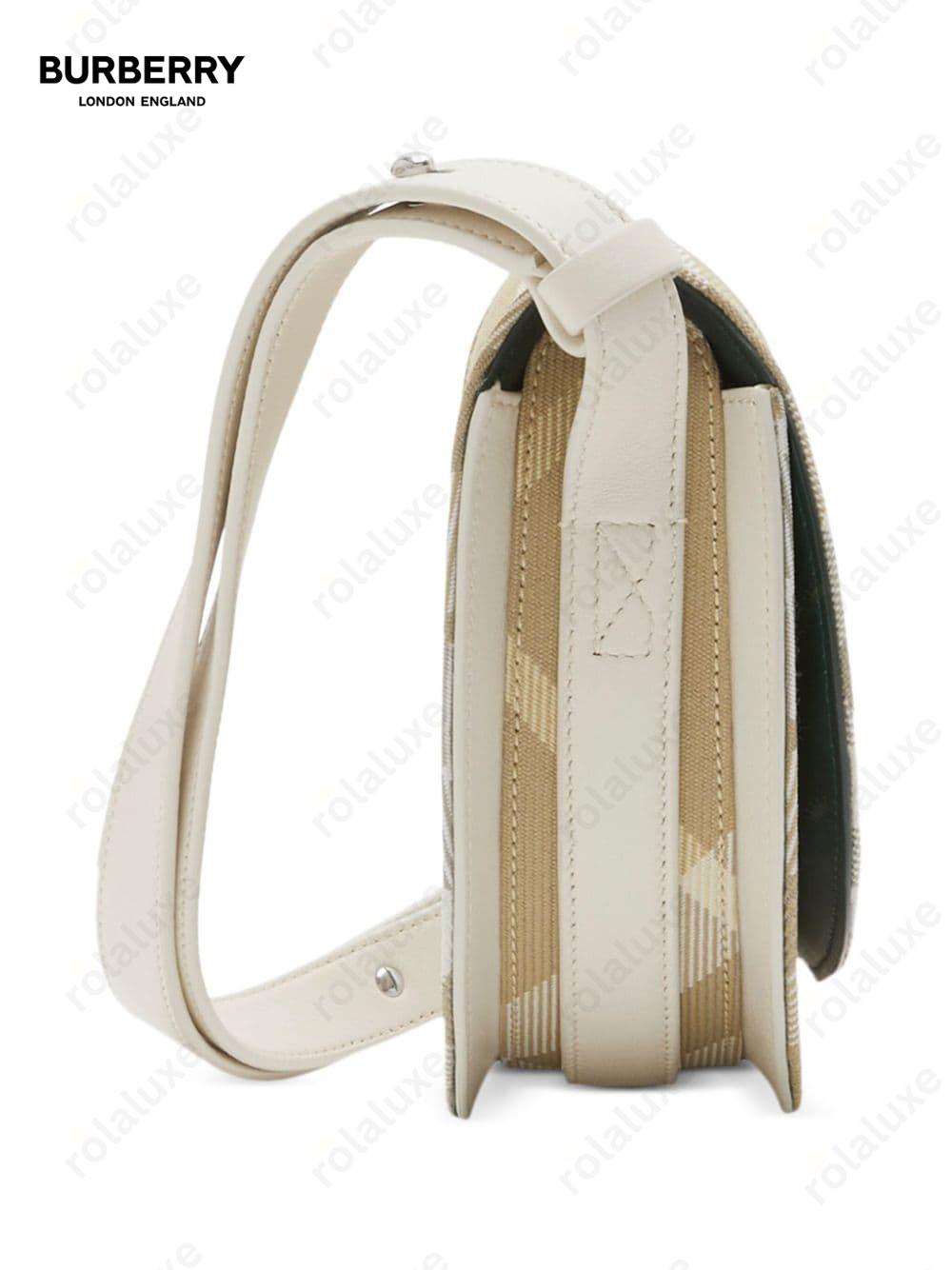 Rocking Horse check-pattern crossbody bag