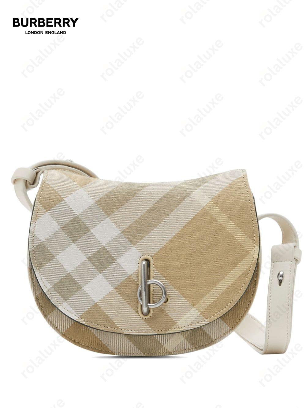 Rocking Horse check-pattern crossbody bag