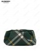 Rose checkered clutch bag