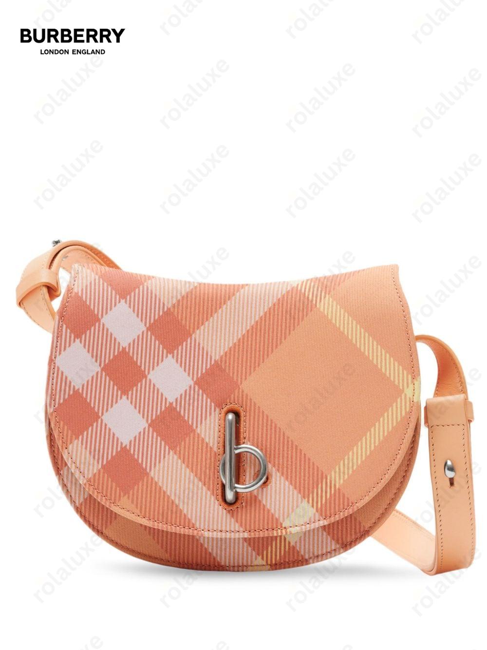 mini Rocking Horse checkered bag