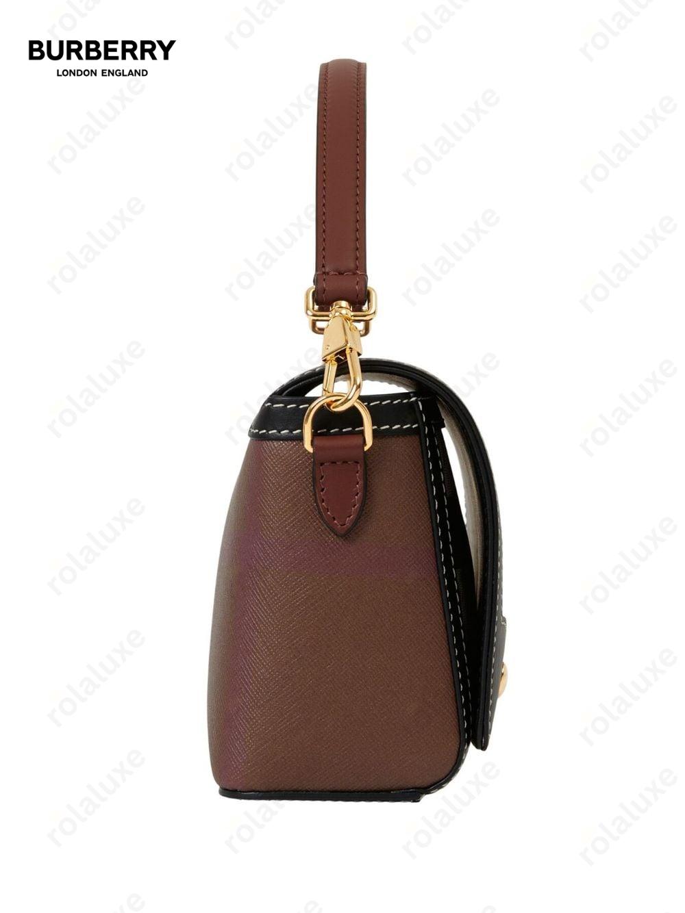 Note leather crossbody bag