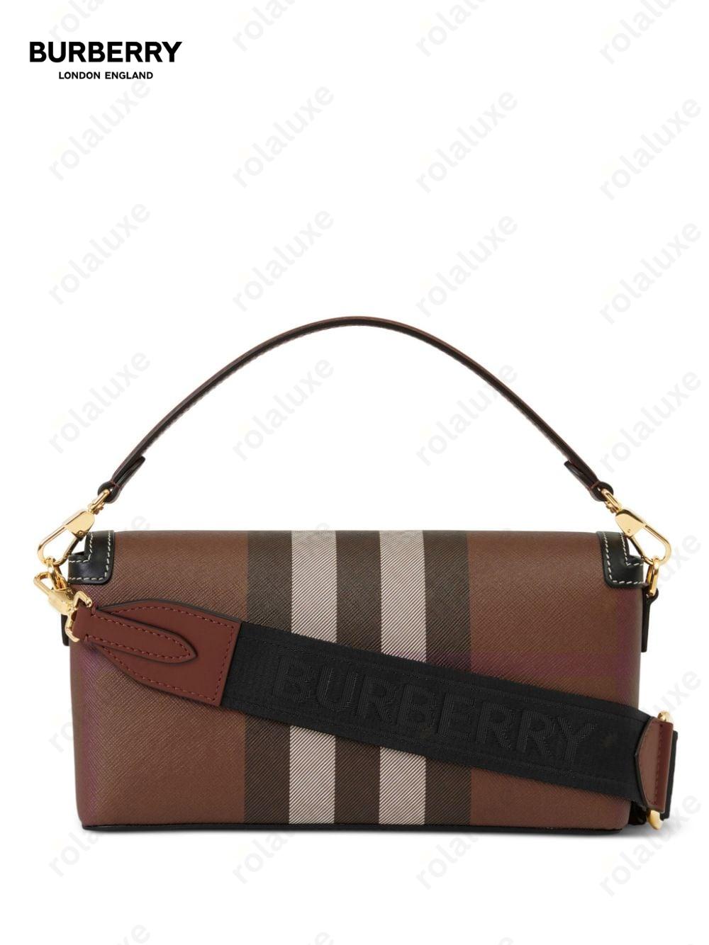 Note leather crossbody bag