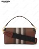 Note leather crossbody bag