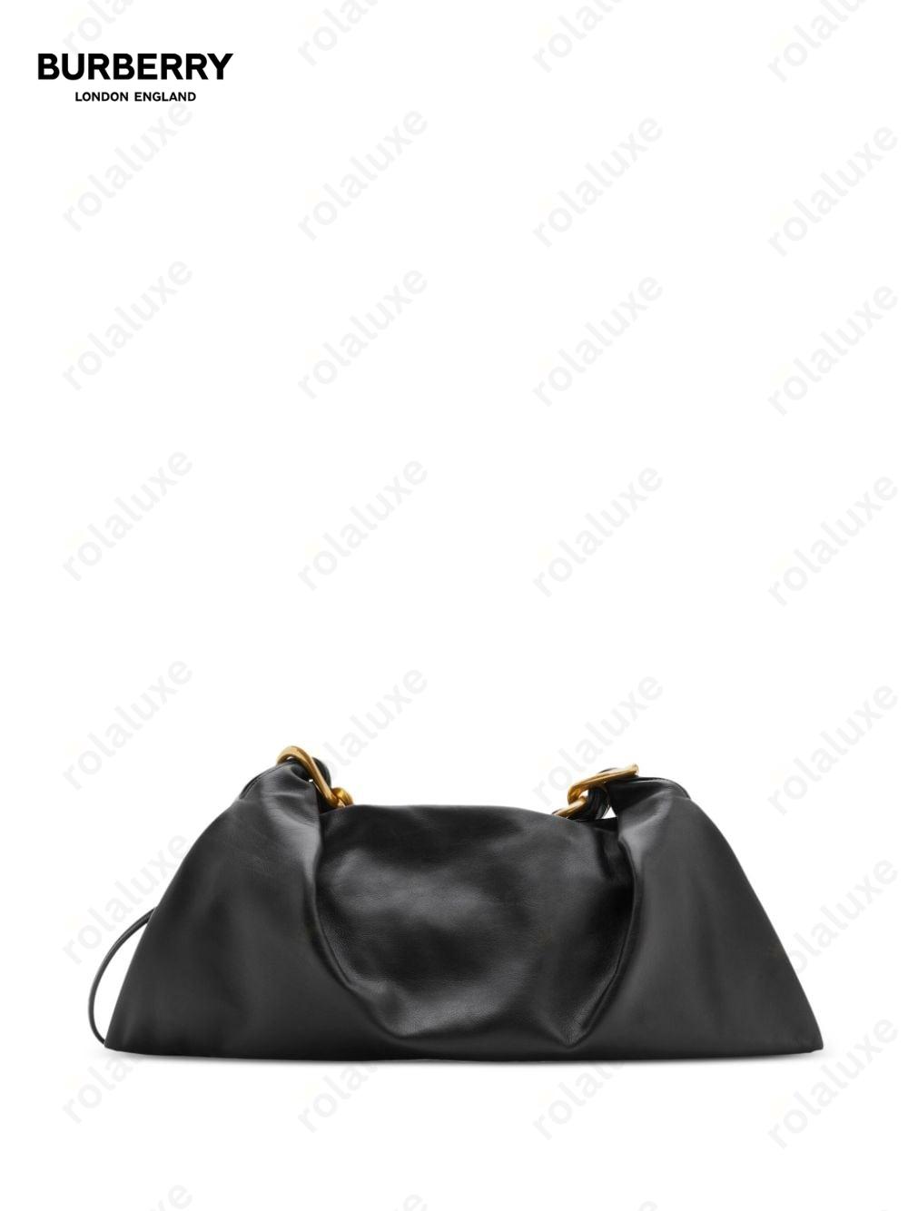 medium Swan leather shoulder bag