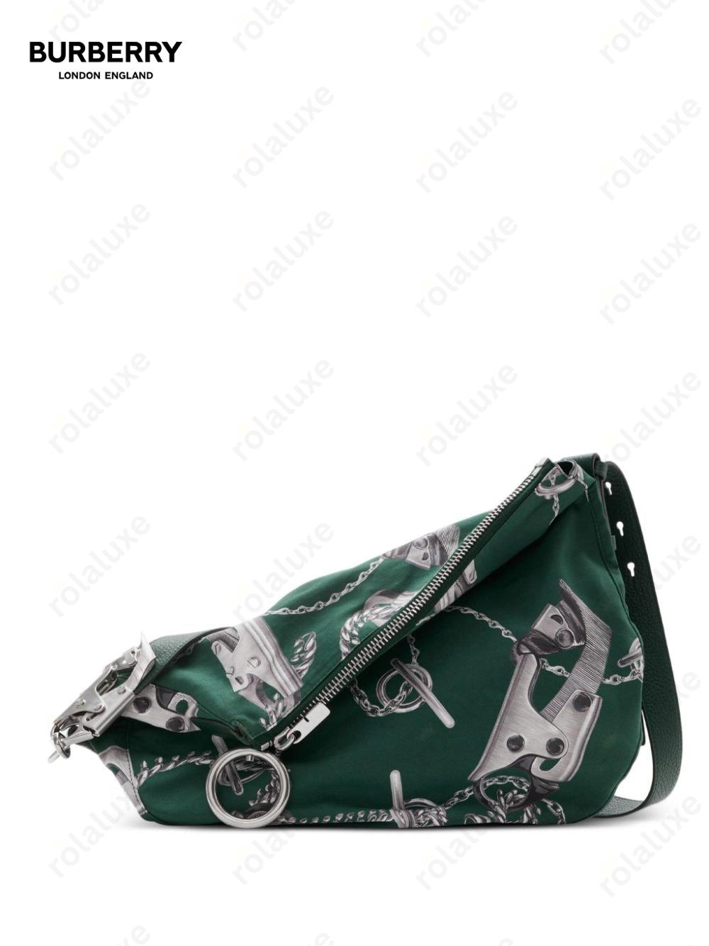 medium Knight hardware-print shoulder bag