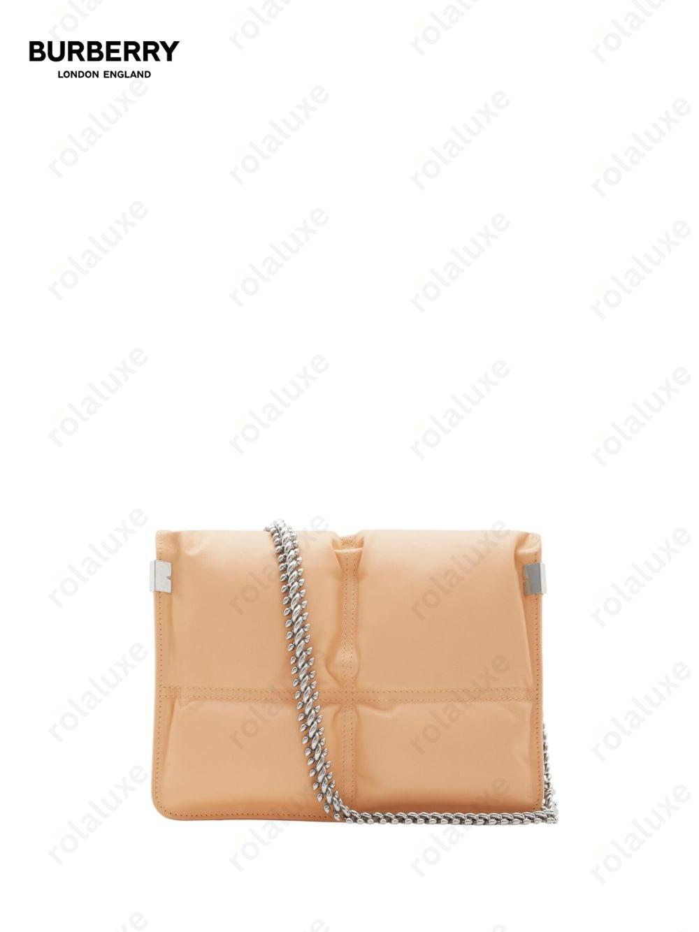 Snip quilted crossbody bag