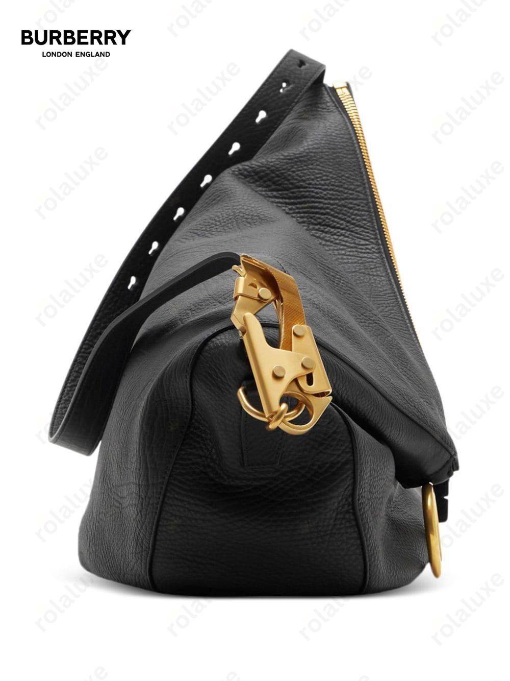 large Knight leather shoulder bag