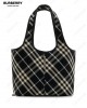 Nova Check cotton tote bag