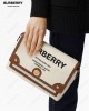 Horseferry print canvas note shoulder bag