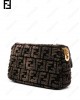 Baguette FF motif shoulder bag