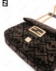 Baguette FF motif shoulder bag