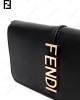 Fendigraphy leather wallet