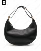 Fendigraphy leather shoulder bag