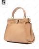 mini Peekaboo leather bag