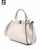 mini Peekaboo leather bag