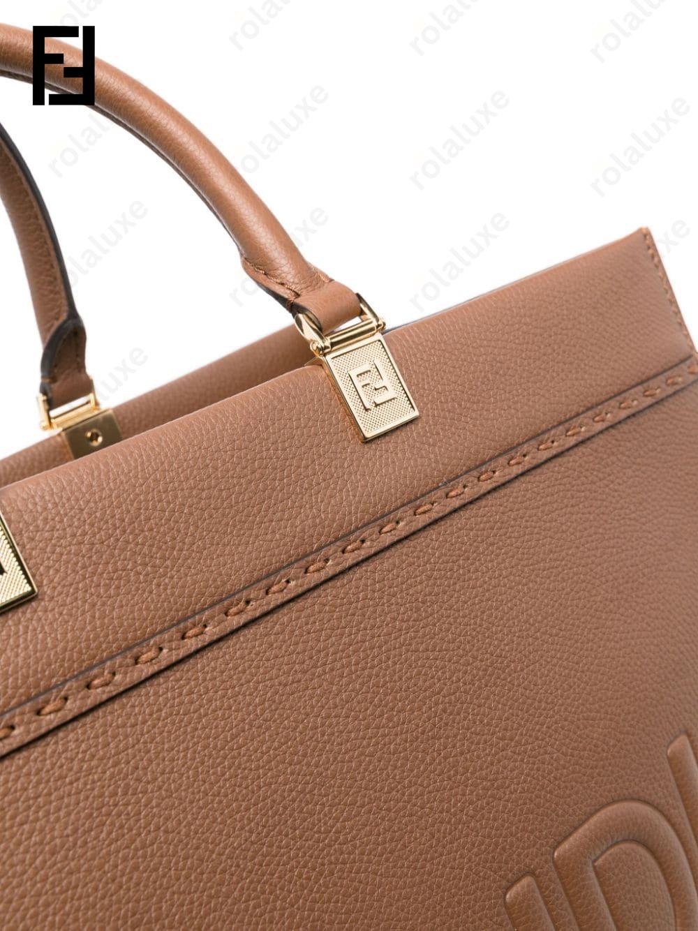 medium Sunshine leather bag