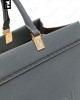 medium Sunshine leather tote bag