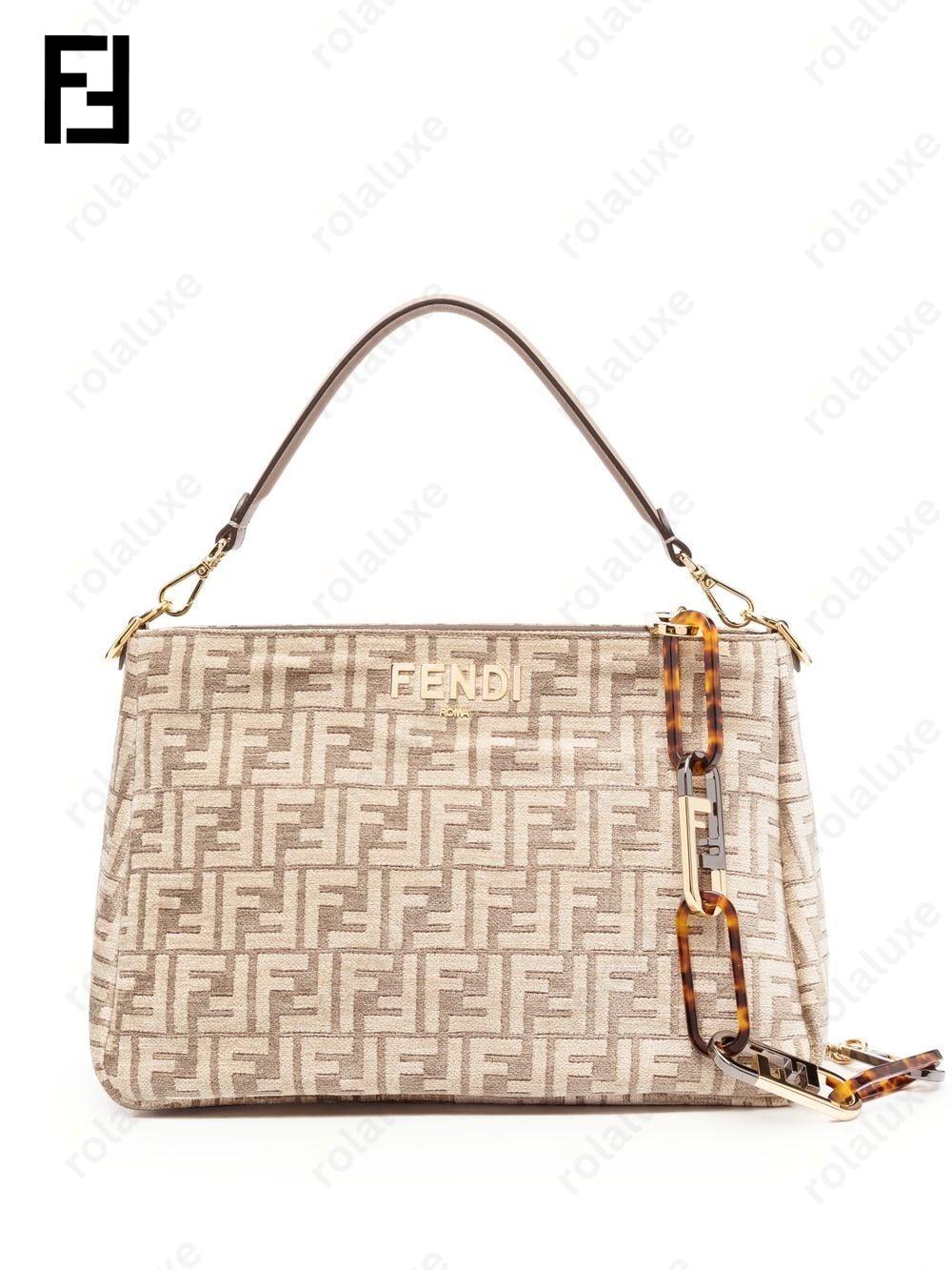 O'Lock monogram-jacquard shoulder bag