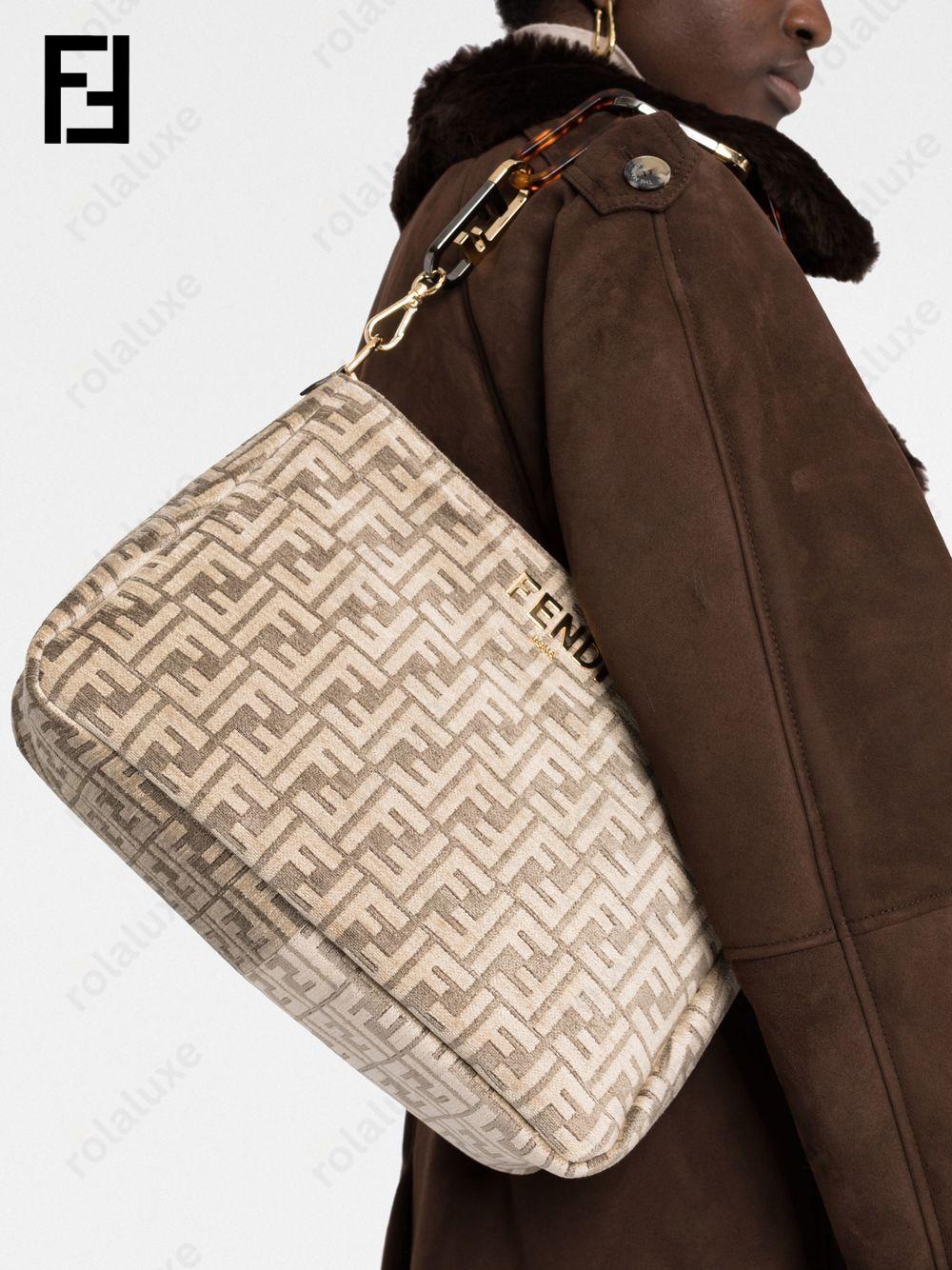 O'Lock monogram-jacquard shoulder bag