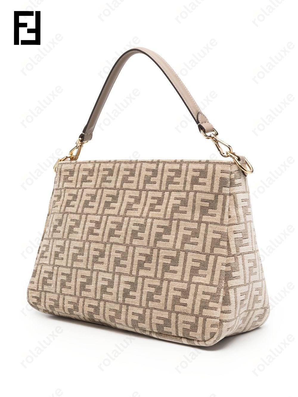 O'Lock monogram-jacquard shoulder bag