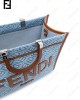 medium Sunshine denim tote bag