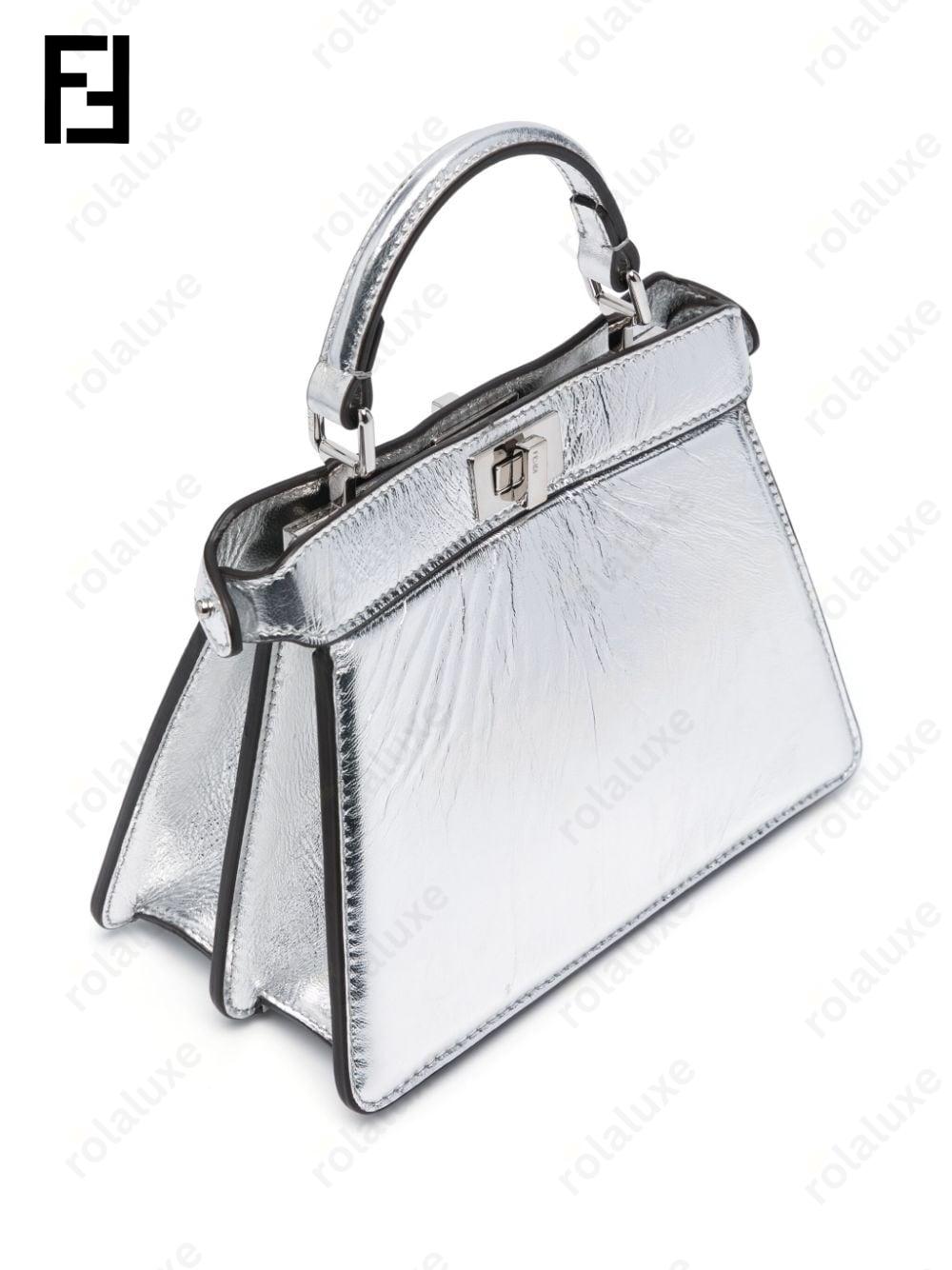 Peekaboo ISeeU leather mini bag