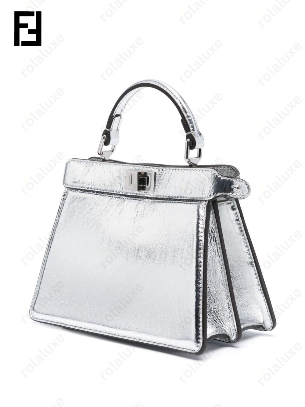 Peekaboo ISeeU leather mini bag