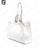 X ff-logo print tote bag